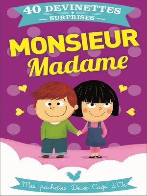 cover image of Monsieur Madame